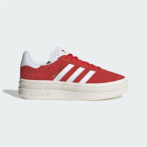 red adidas trainer|red platform trainers.